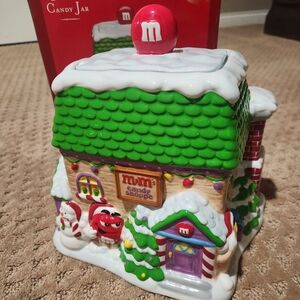 M&M's Candy Shop Ceramic House